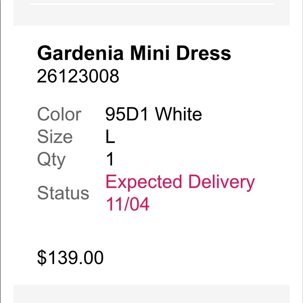 For Love & Lemons Gardenia Dress Size L - Picture 2 of 7